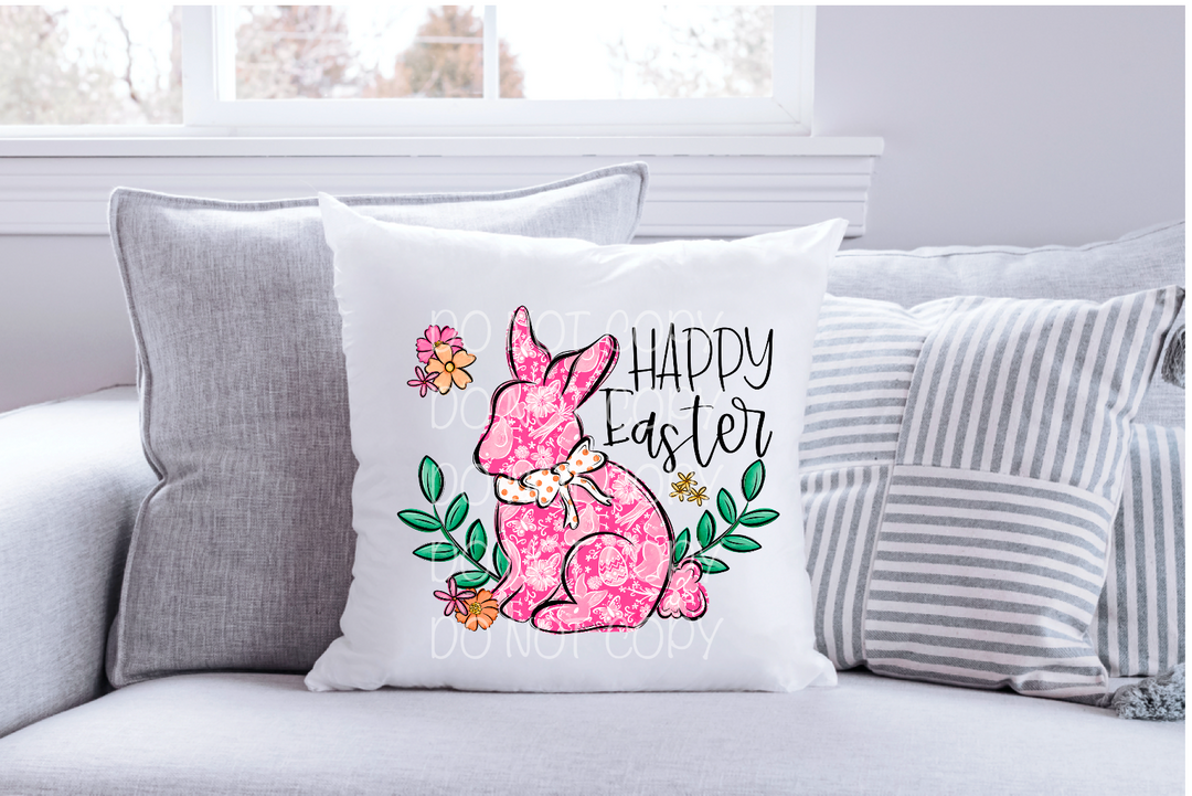 Happy Easter Bunny DTF Print