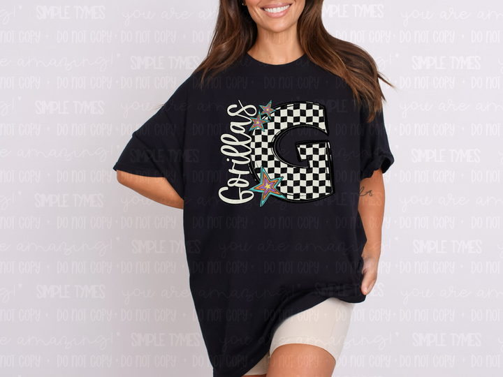 Pop Star Mascots Youth DTF Print