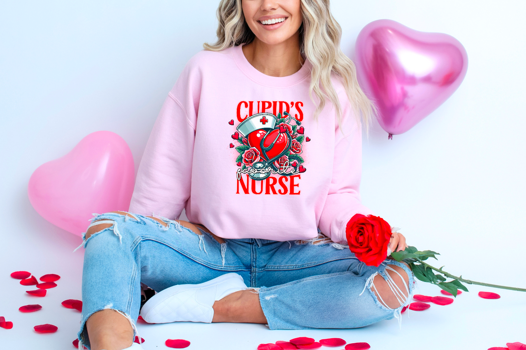 Cupid’s Favorite Nurse DTF Print