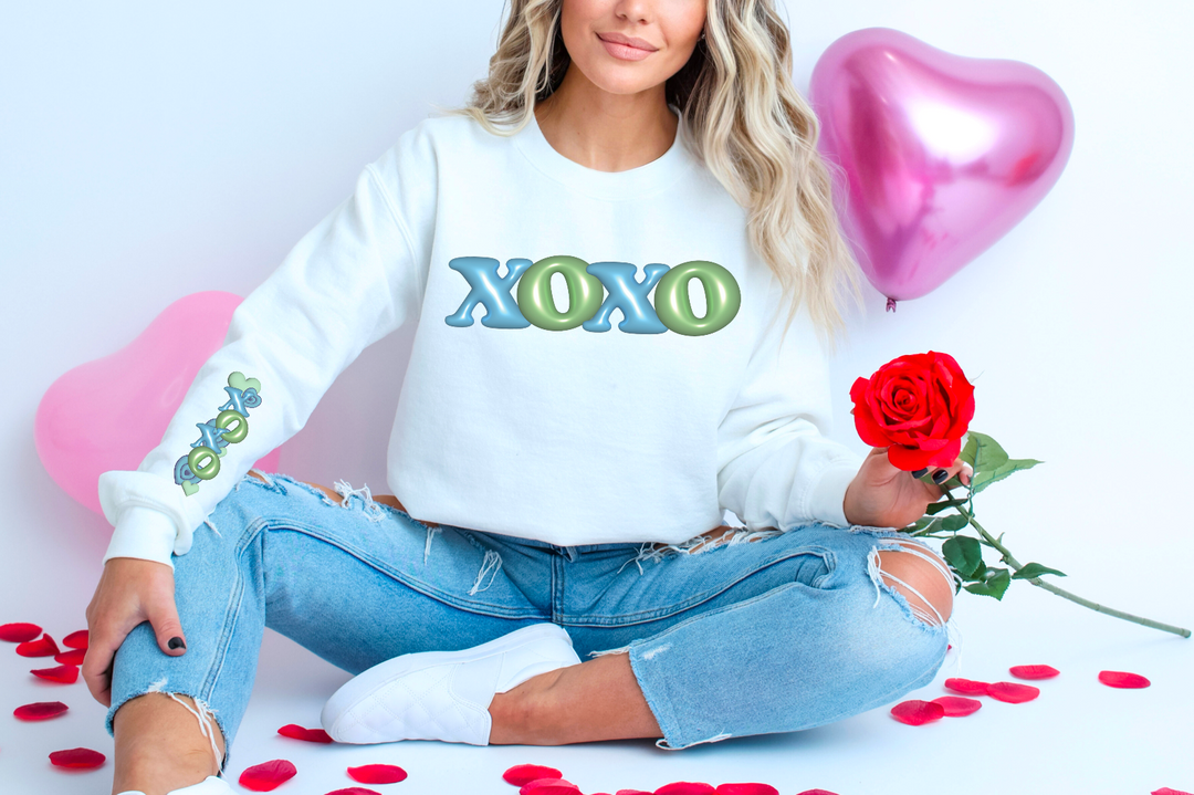 XOXO Faux 3D Set DTF Print