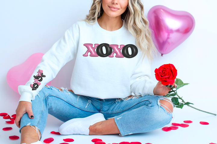 XOXO Faux 3D Set DTF Print