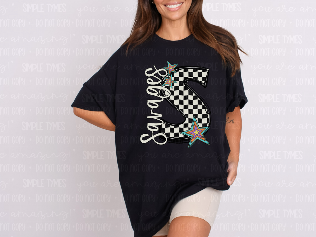 Pop Star Mascots Youth DTF Print