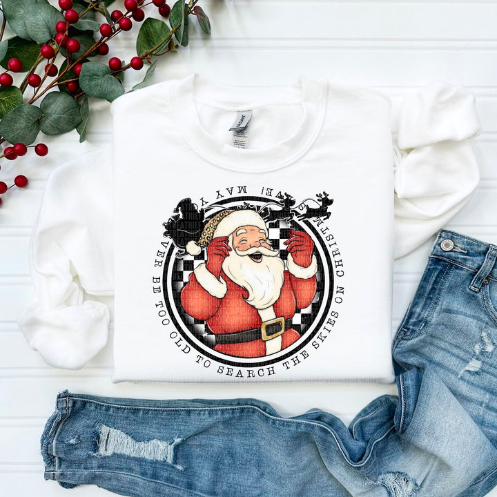 Santa DTF Print