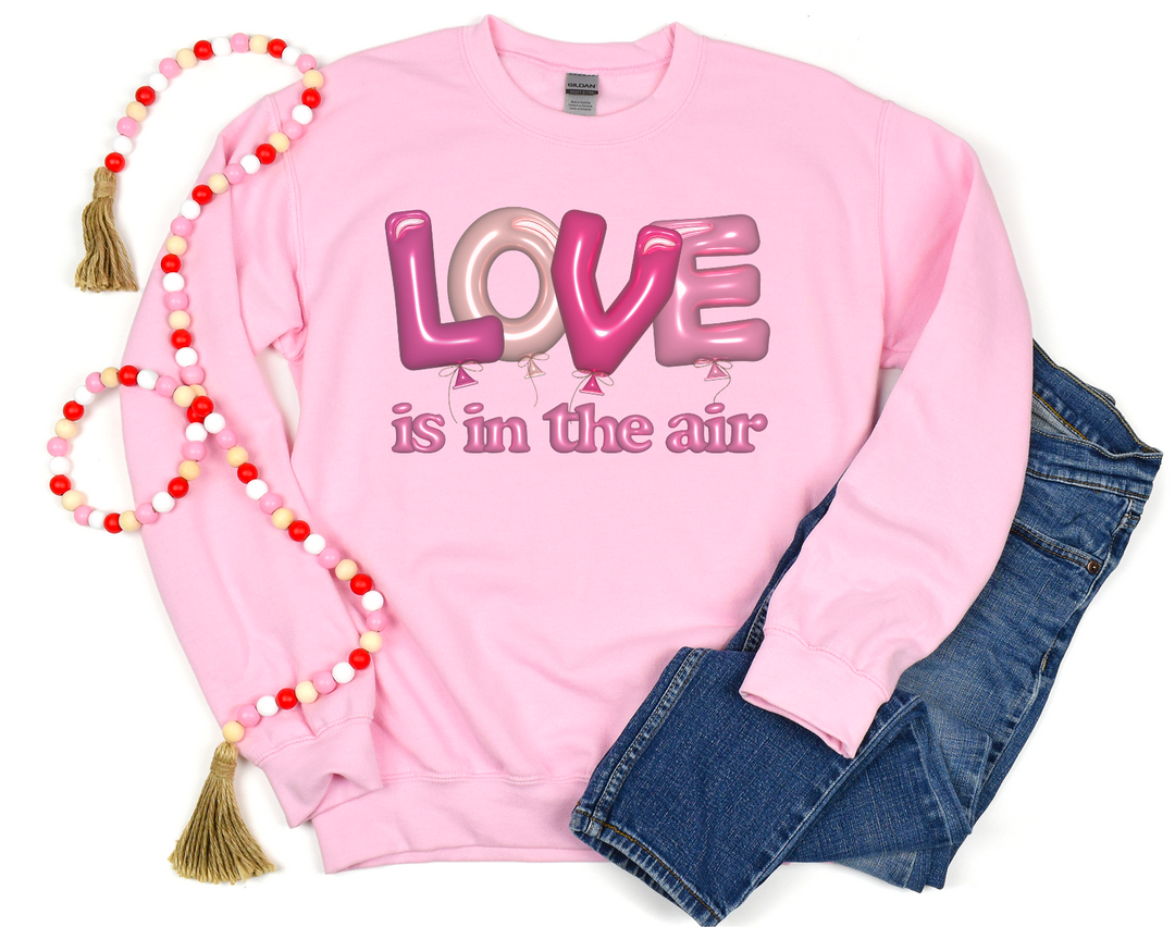 Love Is In The Air Faux 3D DTF Print