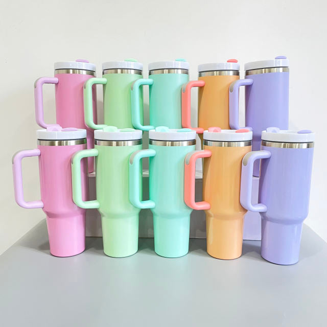 Macaron Sublimation Tumblers