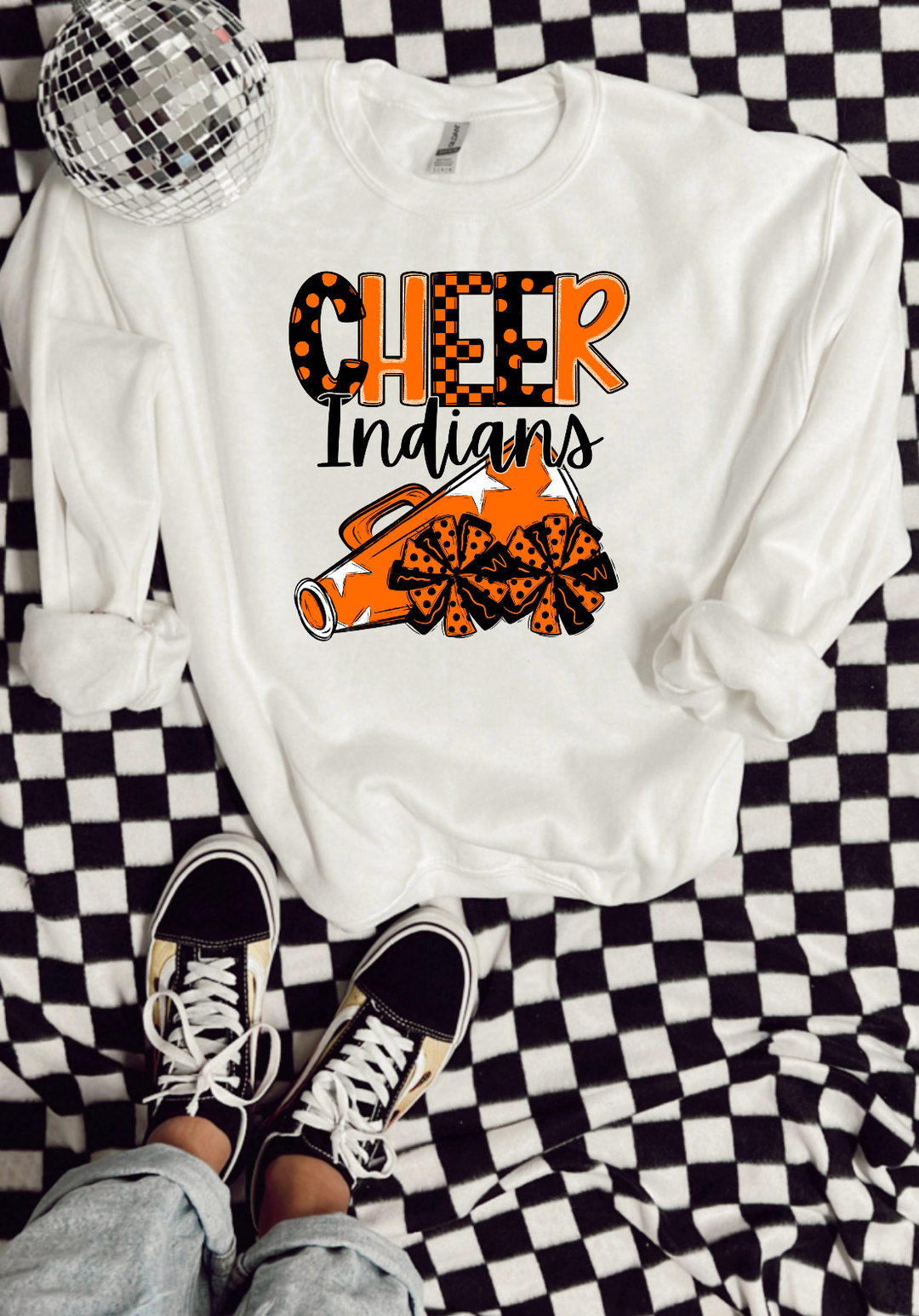 Cheer Indians DTF Print