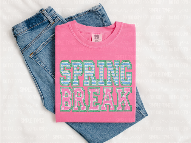 Spring Break DTF Print
