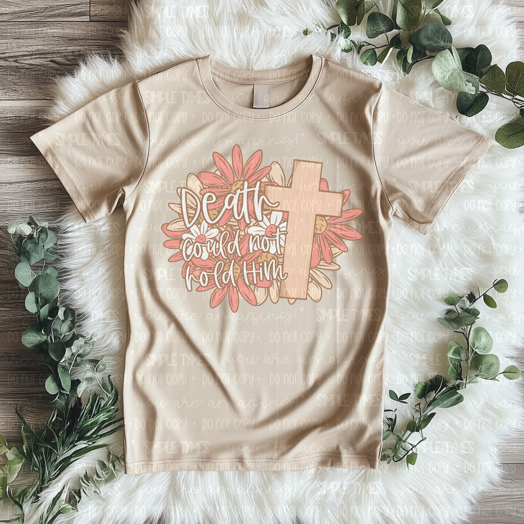 Death Could Not Hold Him DTF Print