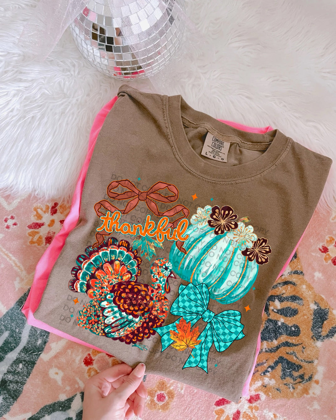 Preppy Thanksgiving DTF Print