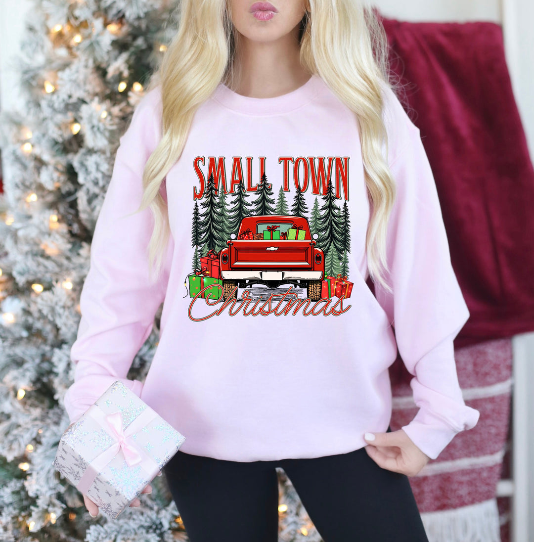 Small Town Christmas DTF Print