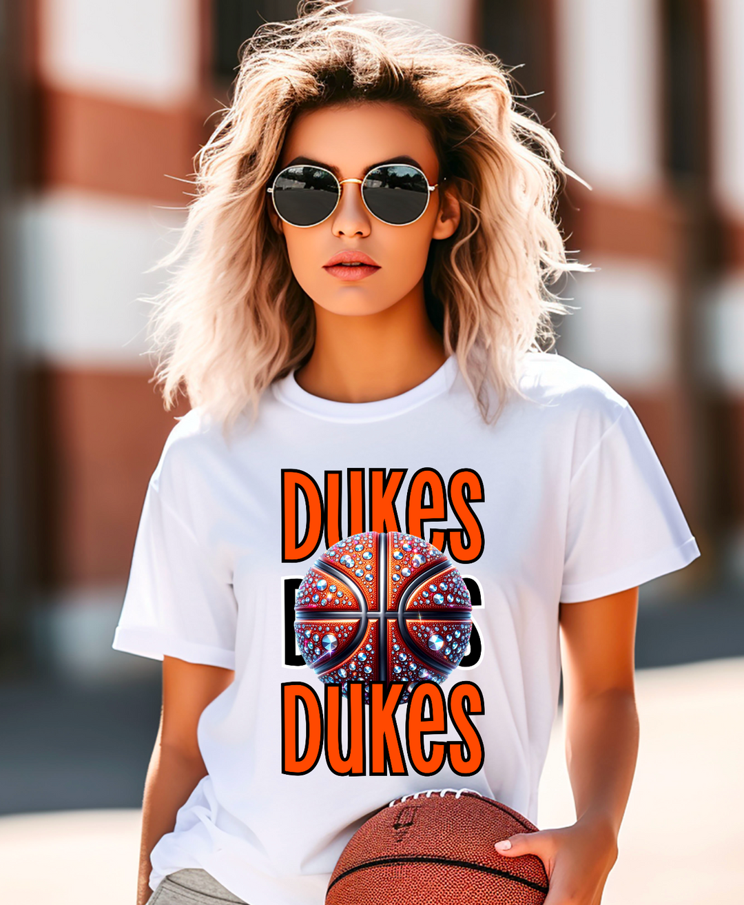 Dukes Basketball DTF Print