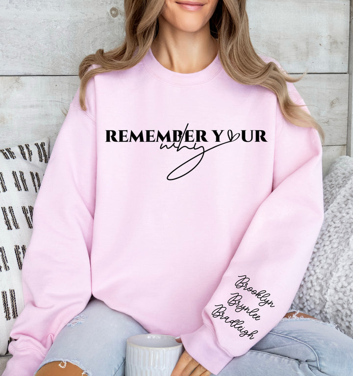 Remember Your Why Custom DTF Print