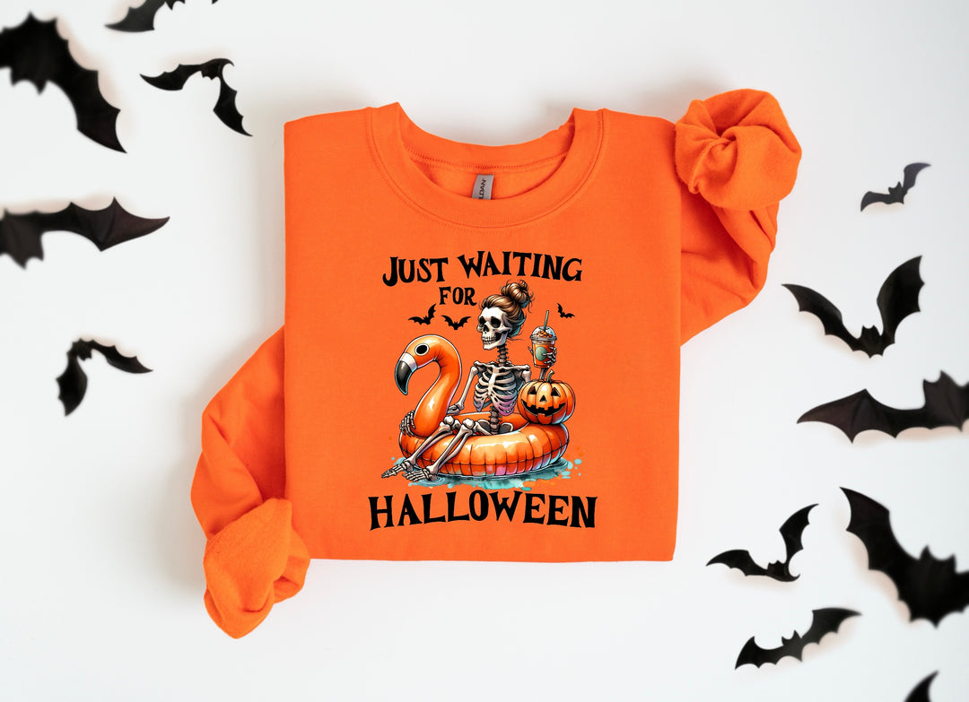 Just Waiting For Halloween DTF Print