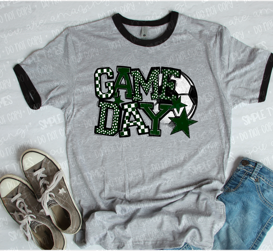 Game Day Soccer DTF Print
