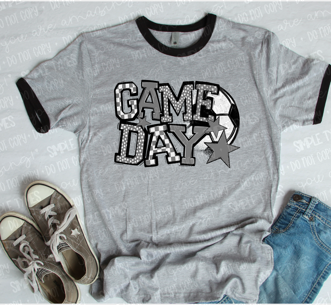 Game Day Soccer DTF Print