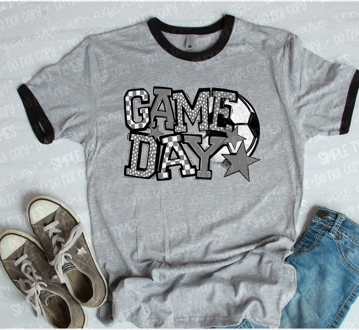 Game Day Soccer DTF Print