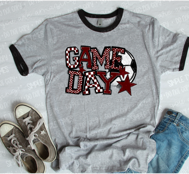 Game Day Soccer DTF Print