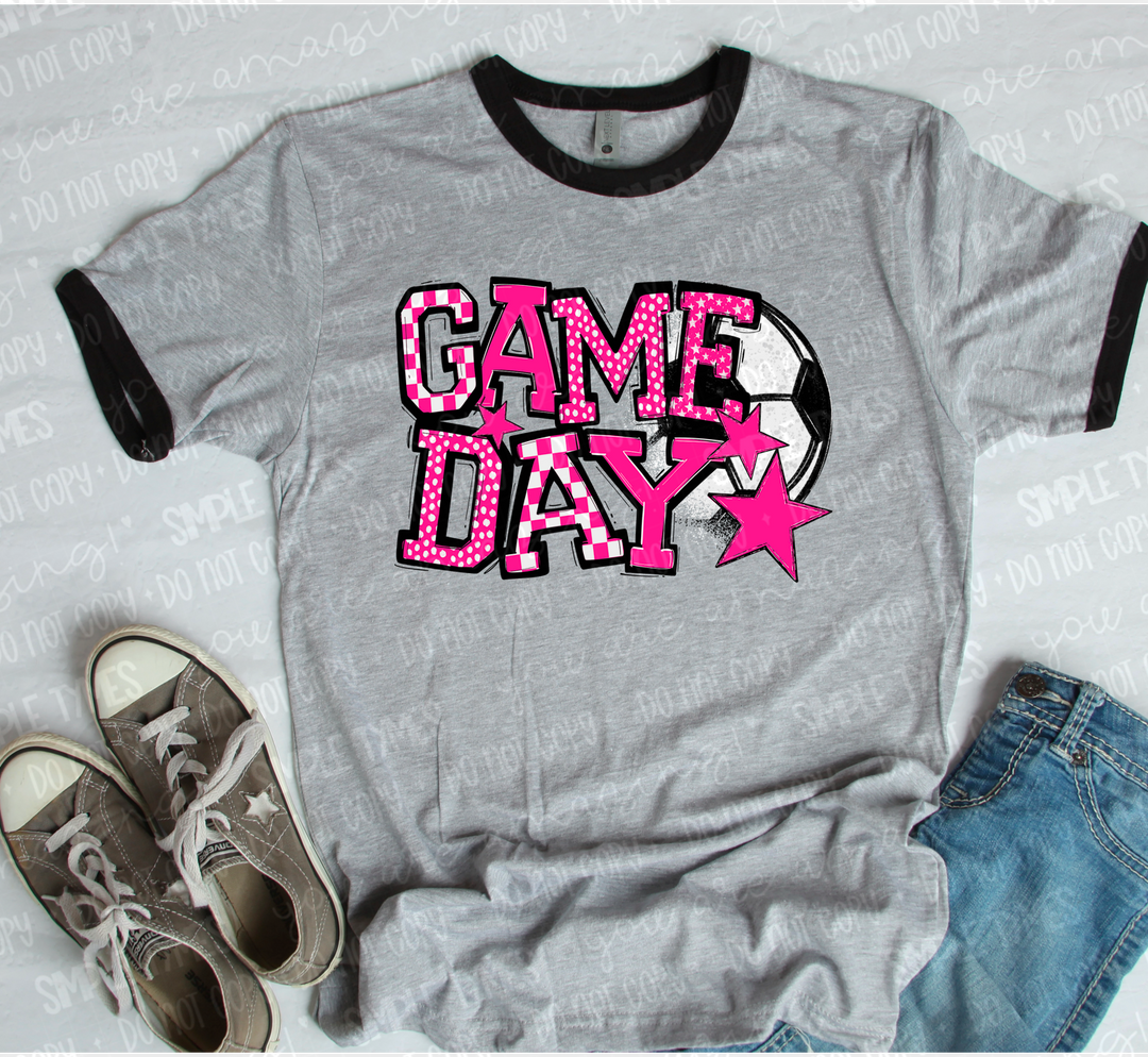 Game Day Soccer DTF Print