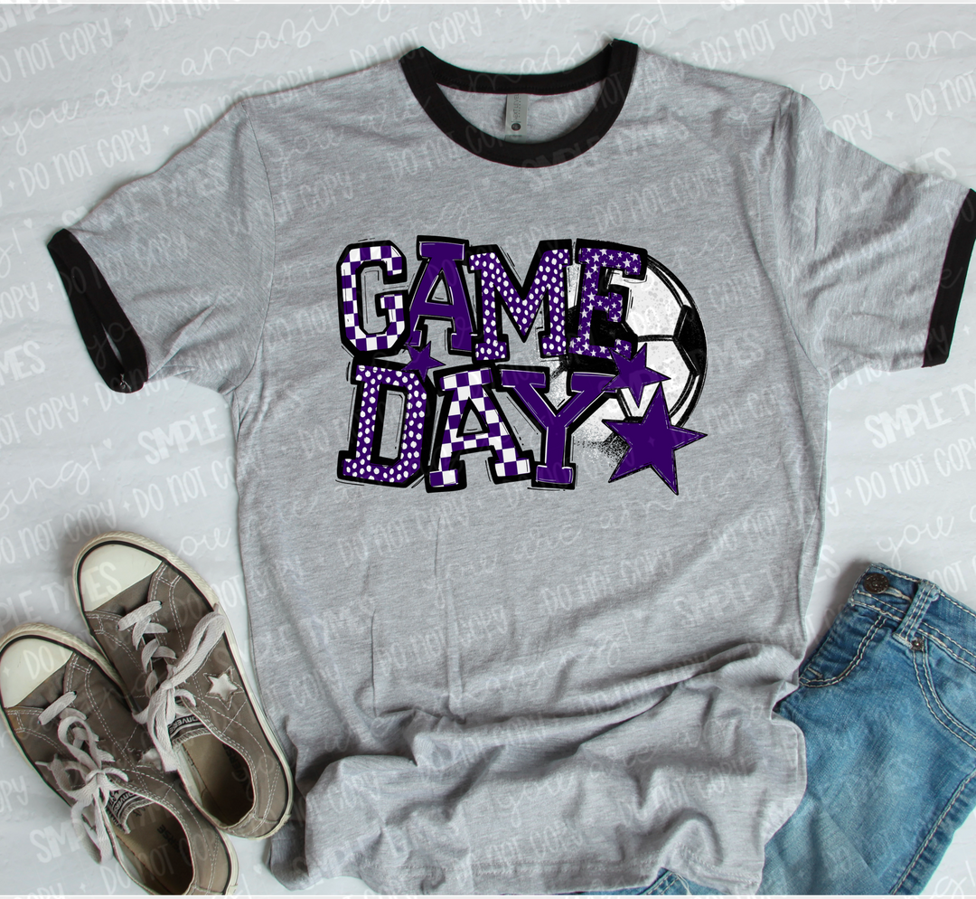 Game Day Soccer DTF Print
