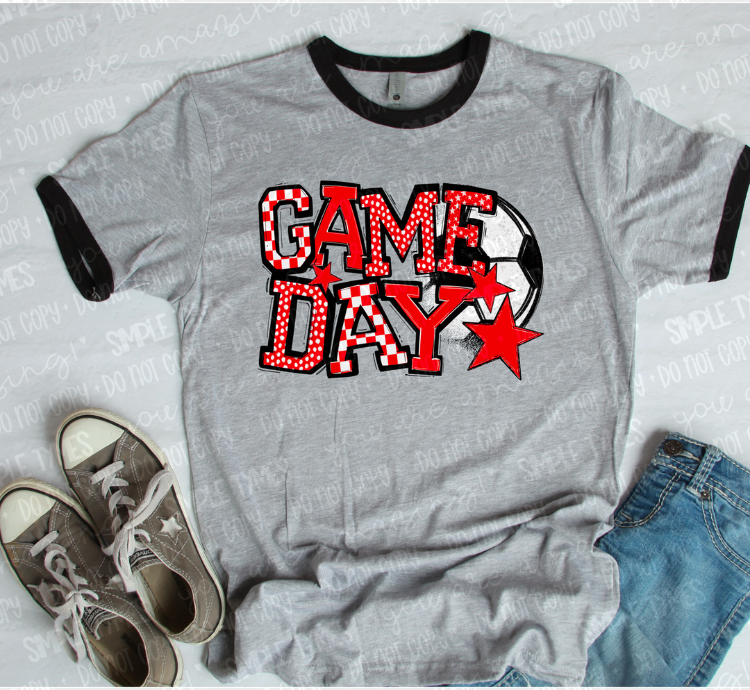Game Day Soccer DTF Print