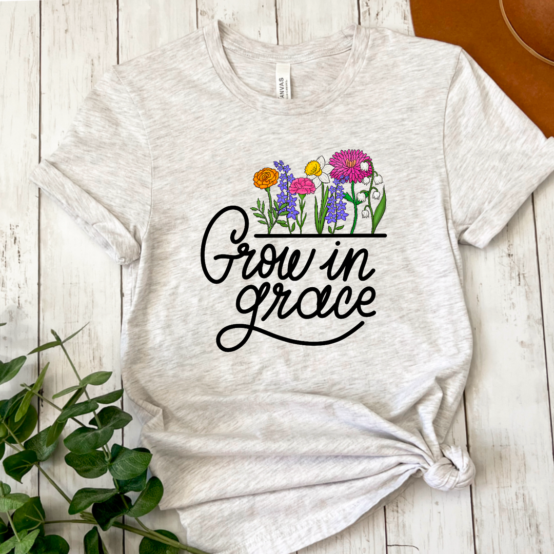 Grow in Grace DTF Print