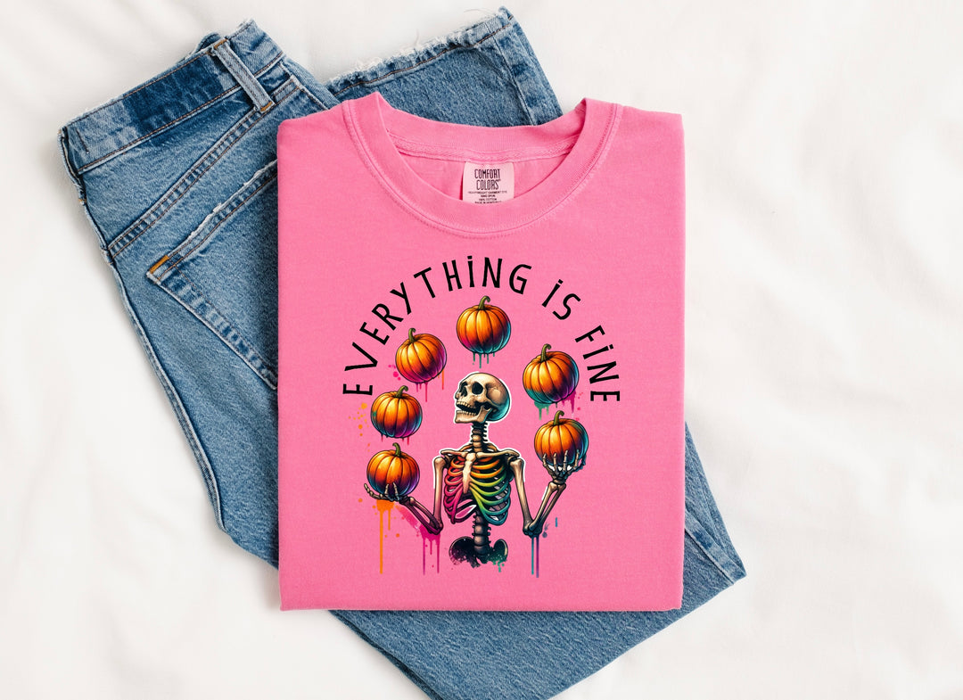 Everything Is Fine DTF Print