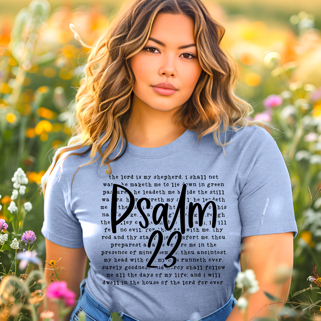 Psalms 23 DTF Print