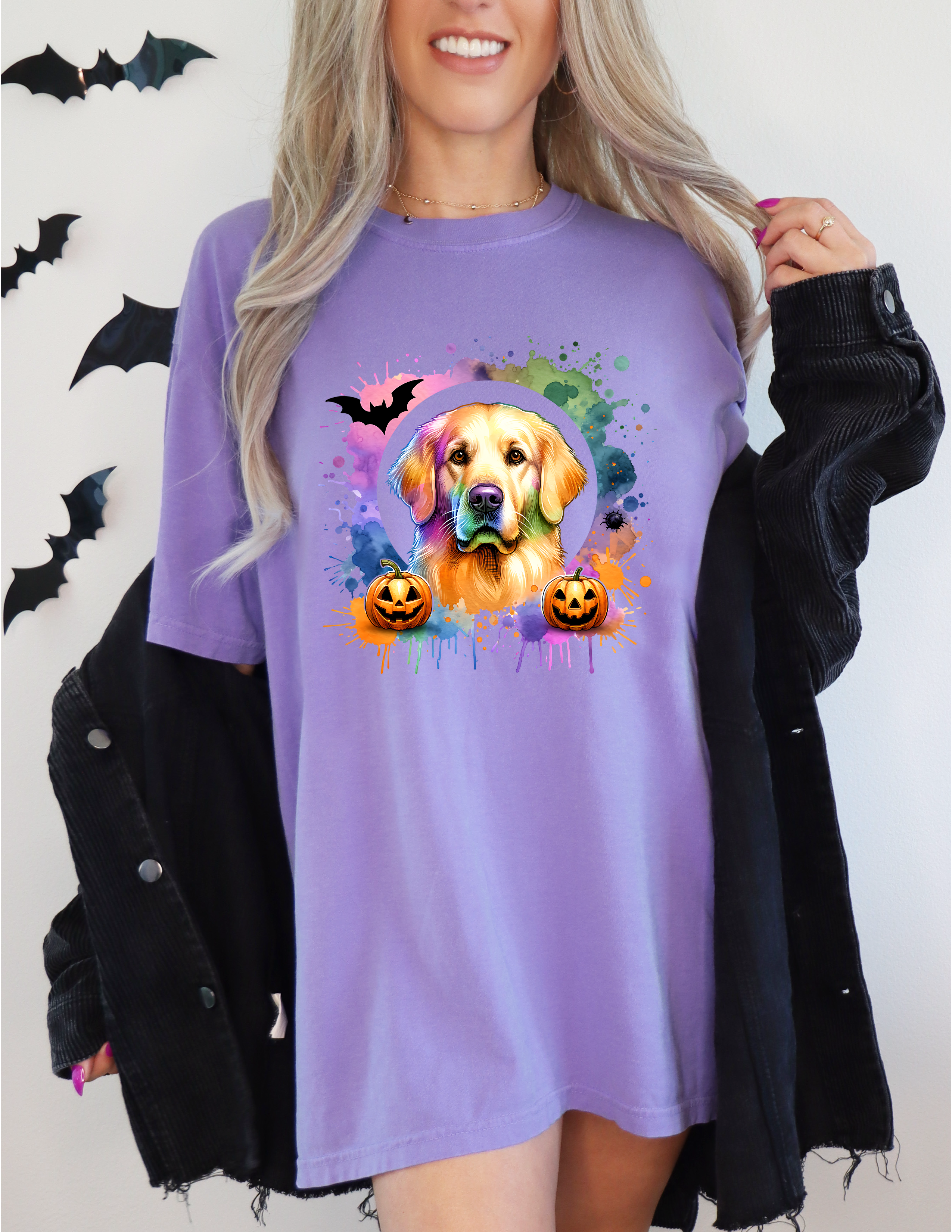 Lab With Pumpkins DTF Print – Simple Tymes