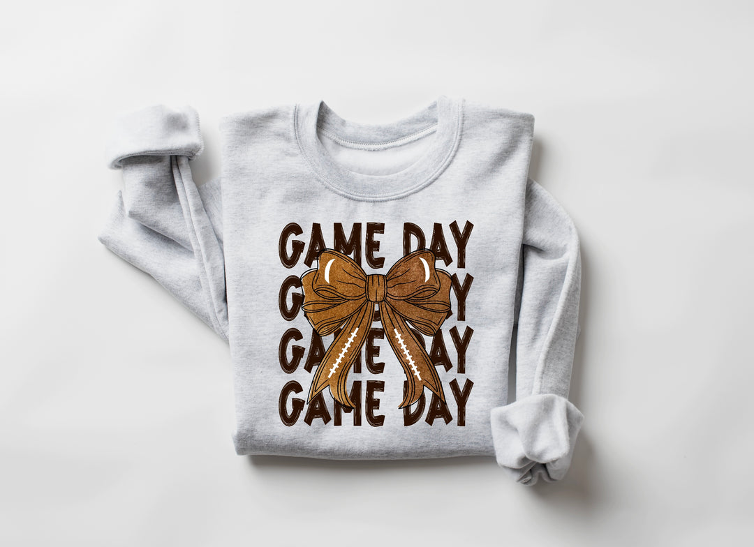 Game Day With Bows DTF Print