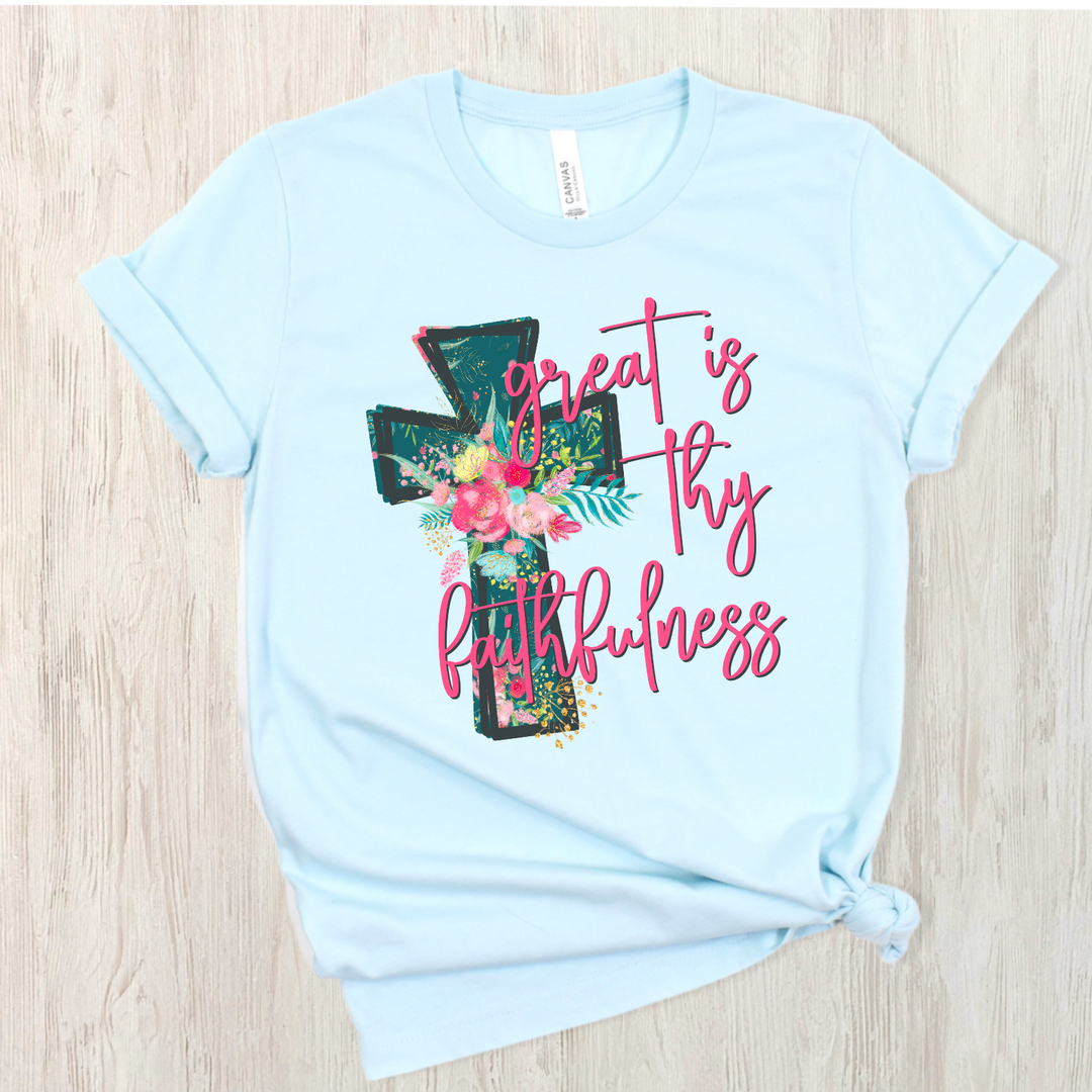 Great Is Thy Faithfulness DTF Print