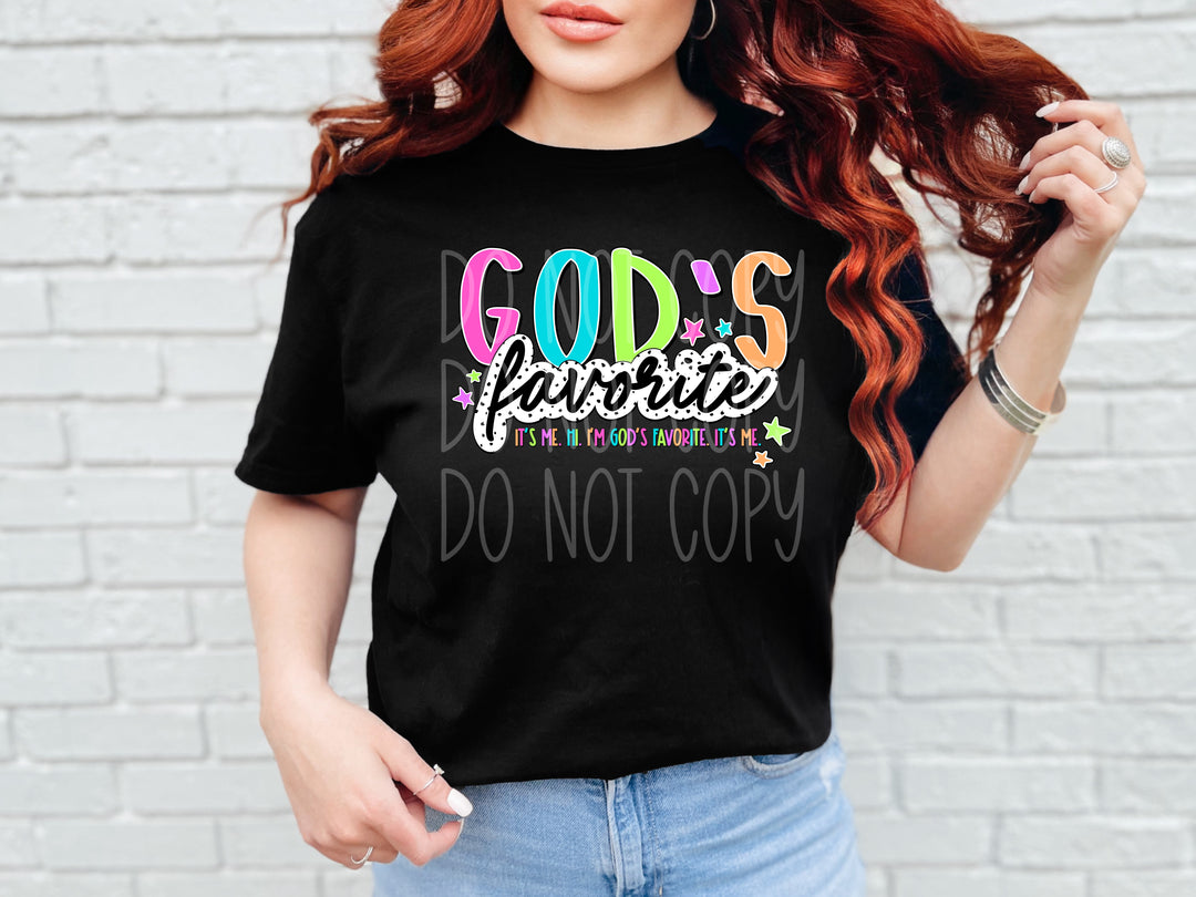 God's Favorite DTF Print