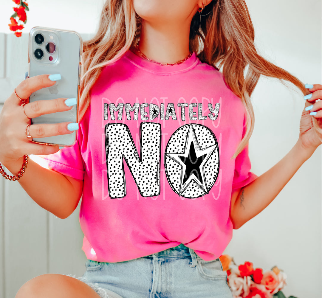 Immediately No DTF Print