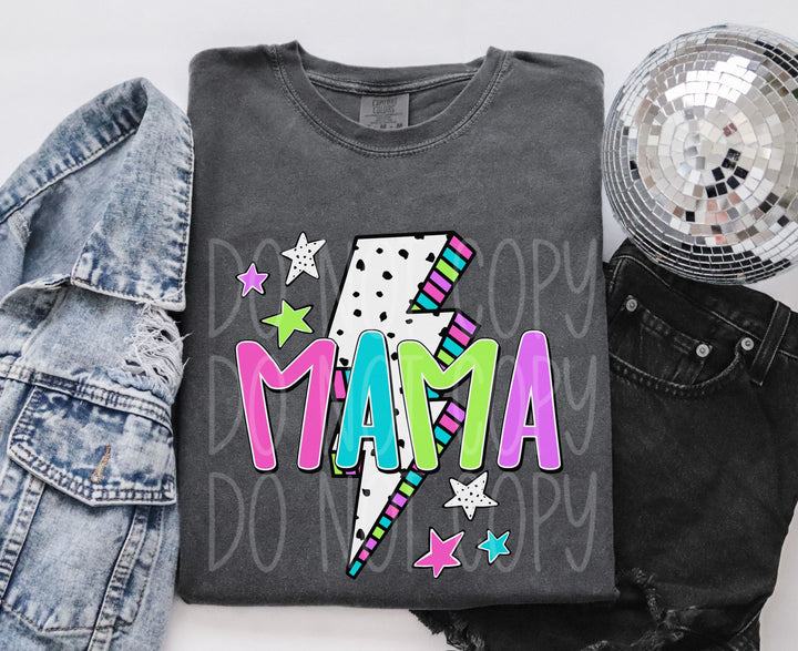 Mama & Mini Bolt DTF Print