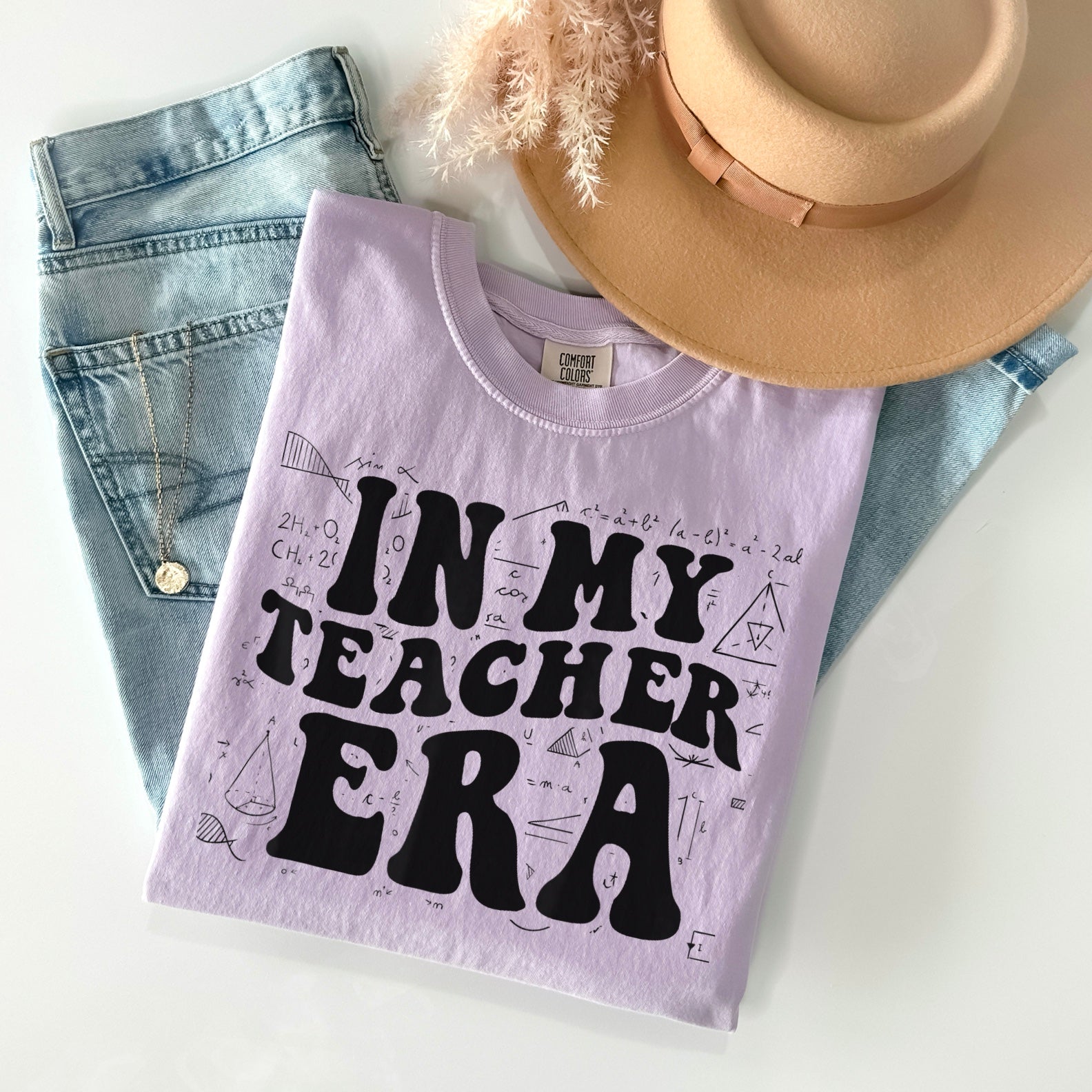 In My Teacher Era Formulas DTF Print – Simple Tymes