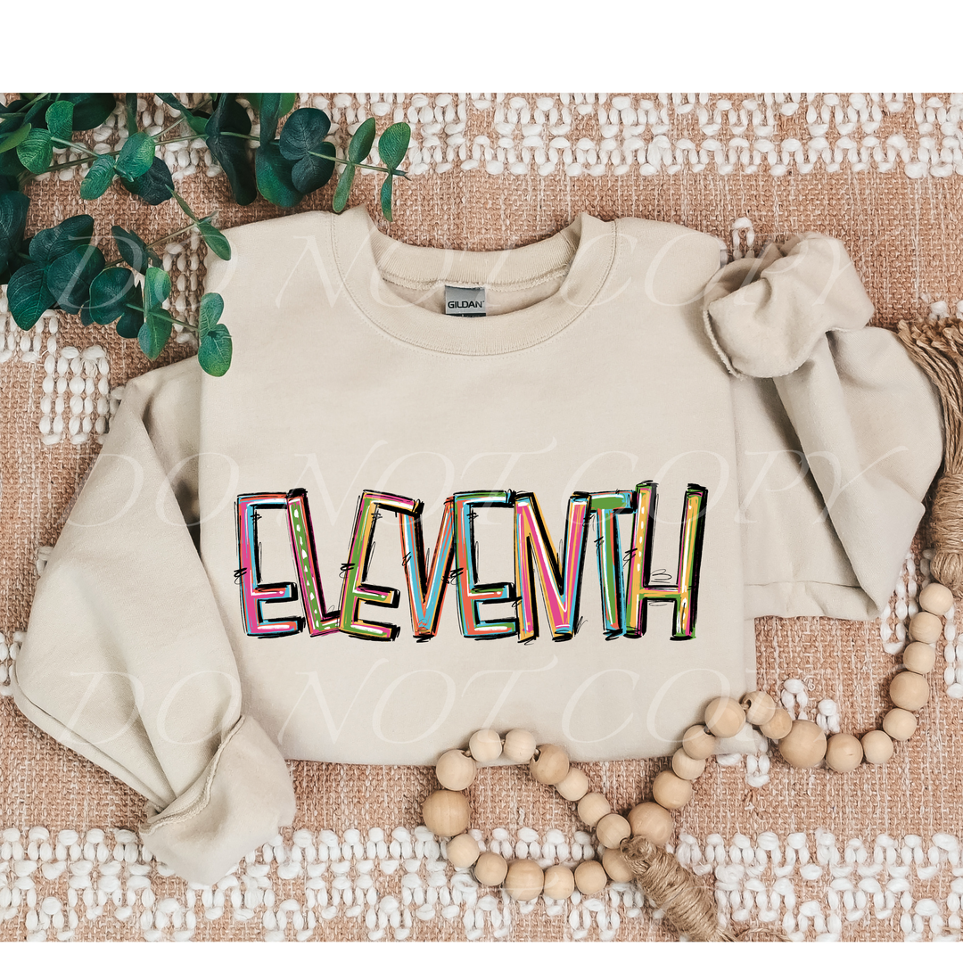 Pixie School Set DTF Print