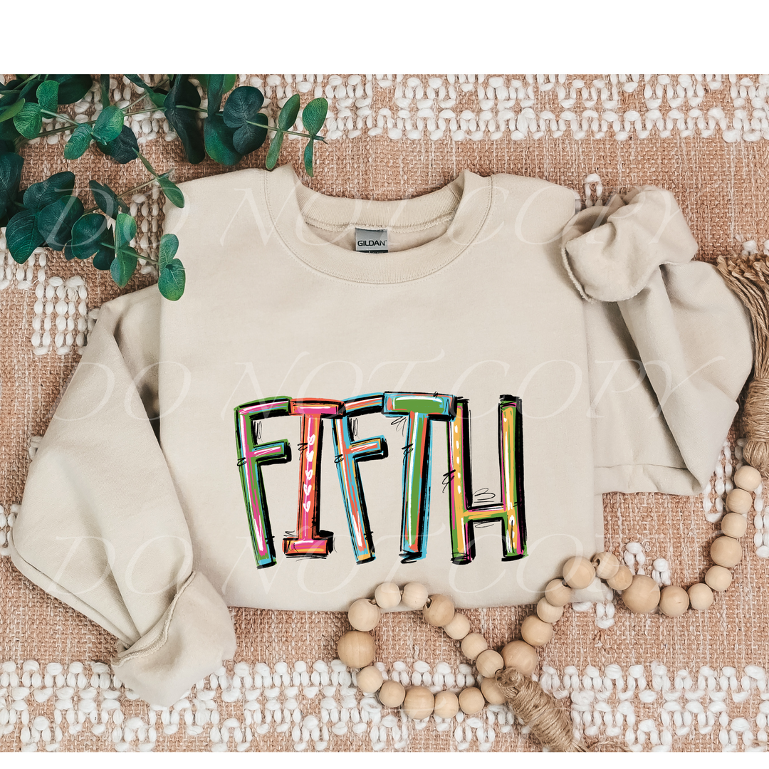 Pixie School Set DTF Print