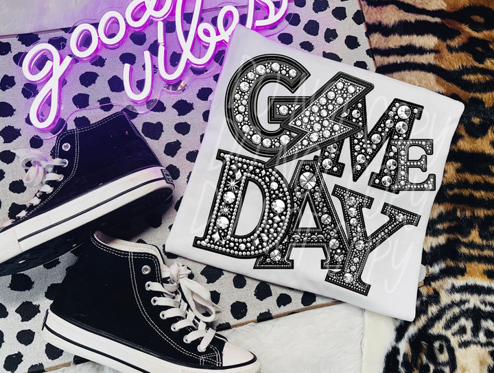 Rhinestone Game Day DTF Print