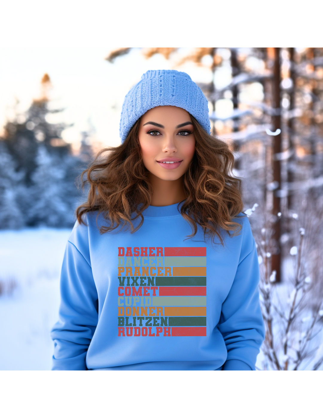 Dasher Dancer DTF Print