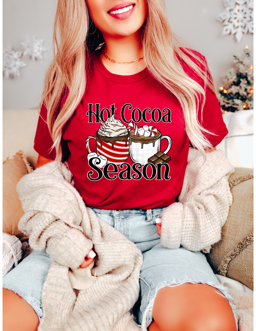 Hot Cocoa Season DTF Print