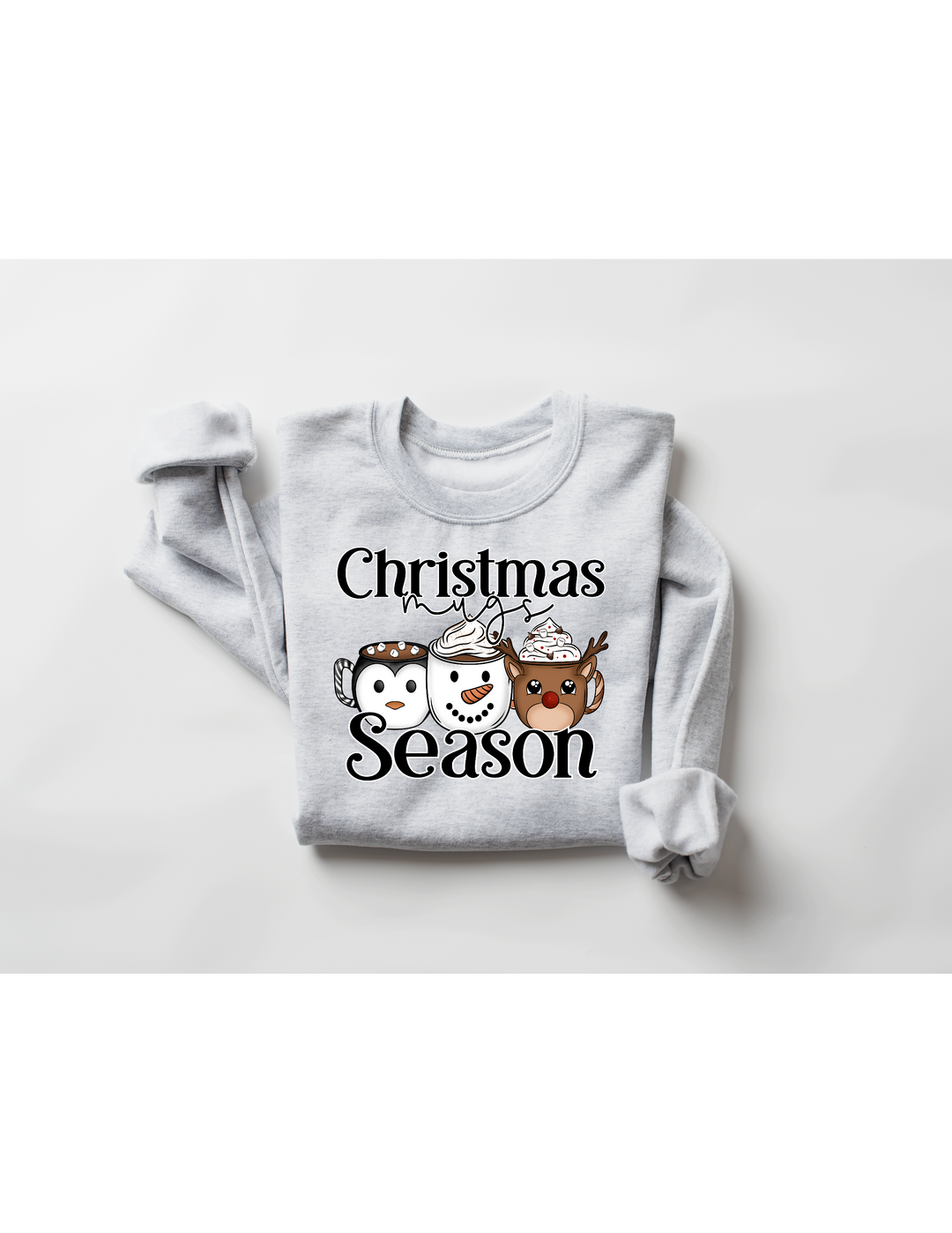 Christmas Mugs Season DTF Print