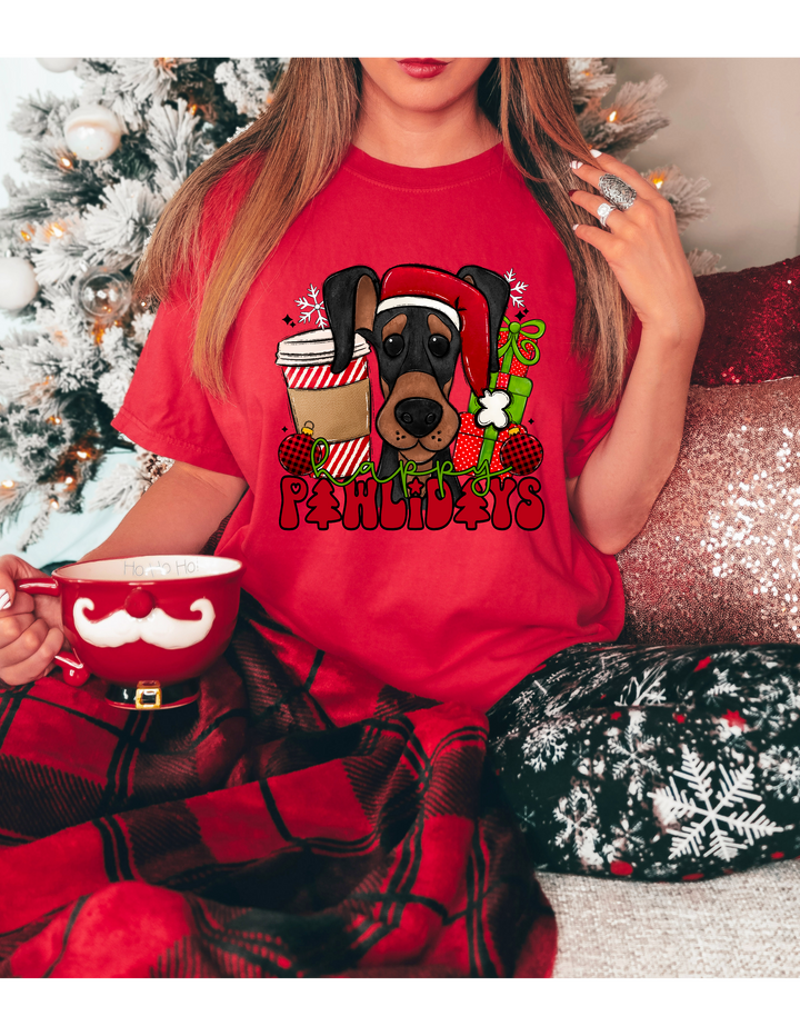 Christmas Pups DTF Print