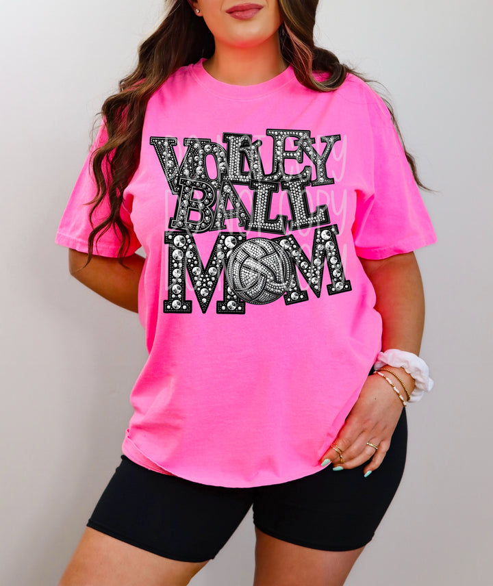 Rhinestone Moms DTF Print