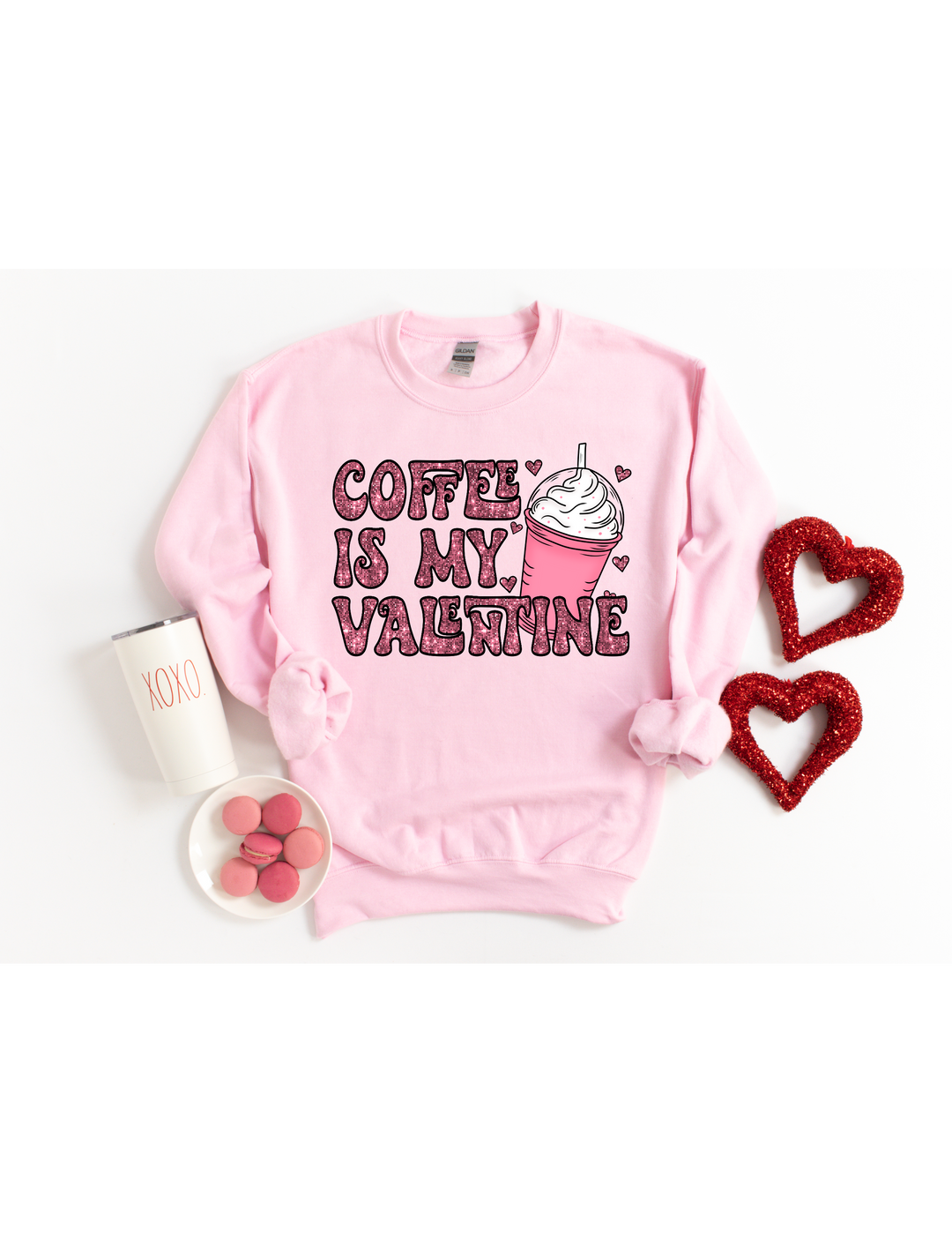 Coffee Is My Valentine DTF Print