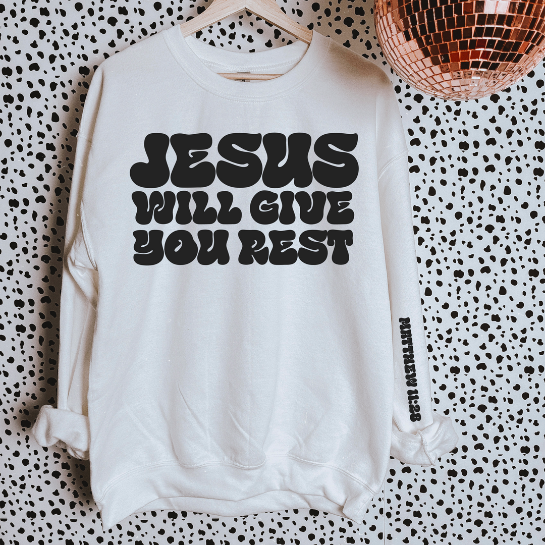 Jesus Will Give You Rest Set DTF Print