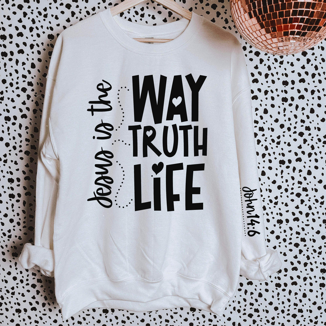 Jesus The Way Truth Life Set DTF Print