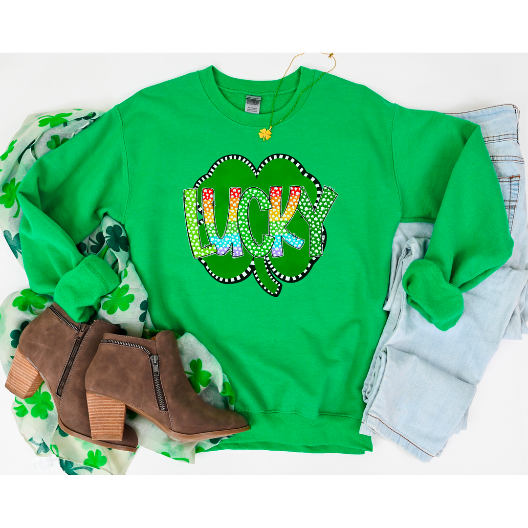 Lucky St Patrick’s Day DTF Print