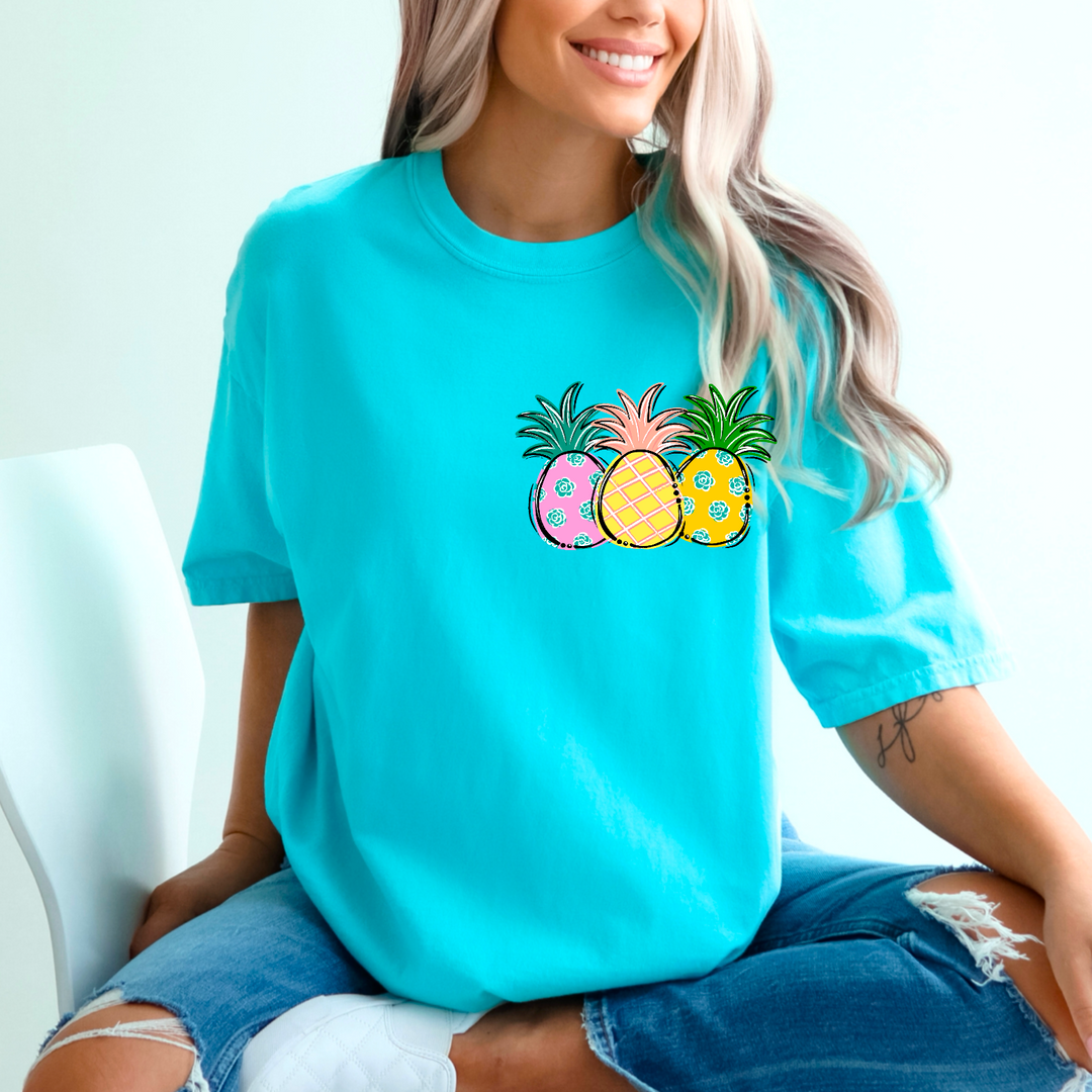 Summer Pineapple Set DTF Print