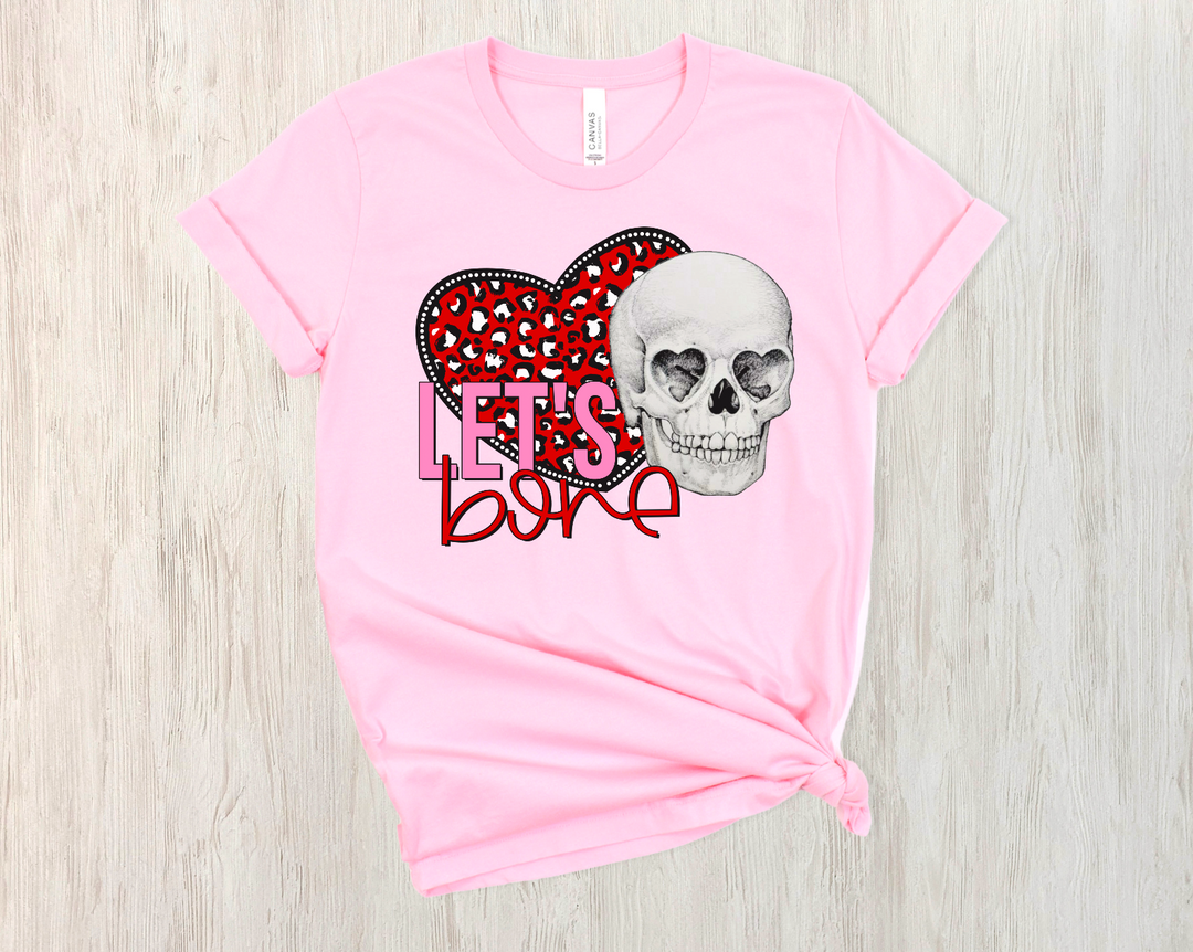 Let’s Bone Skull DTF Print