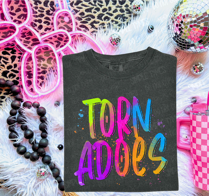 Neon Mascots Youth DTF Print
