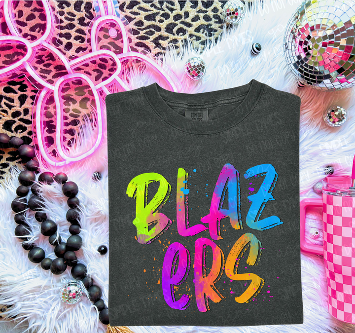Neon Mascots Youth DTF Print